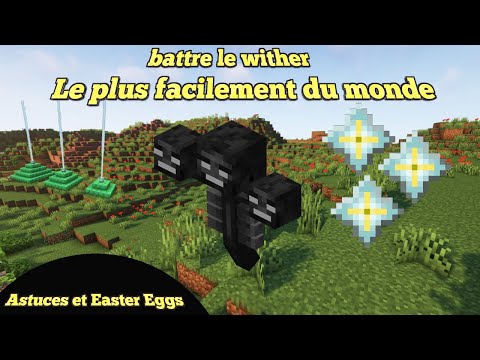 Louak - How to beat the Wither very simply - Minecraft - Tips and Easter Eggs