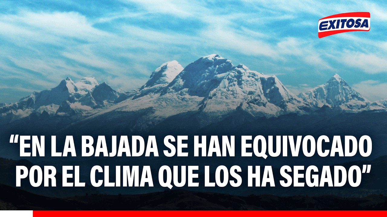 🔴🔵 Montañistas habrían ido a una quebrada debido al clima que los segó, según padre de desaparecido