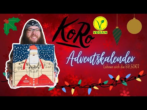 KoRo VEGAN Advent Calendar Unboxing & Taste Test! Christmas or 7 vs. Wild?? Energy Balls & more