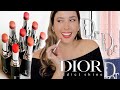 DIOR ADDICT SHINE LIPSTICKS New Formula Review + Swatches