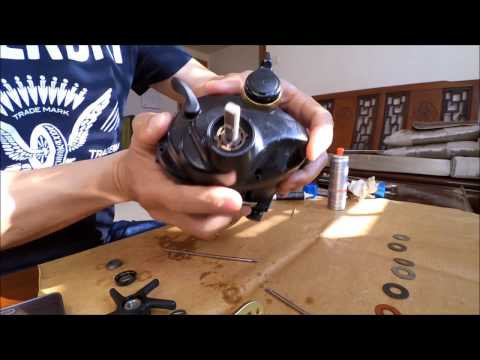 [DIY] How to replace carbontex drag on your Daiwa Tanacom 1000 electric reel 如何更換Daiwa電動捲線器的碳纖維剎車皮