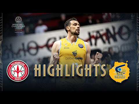 Pallacanestro Trieste v Dreamland Gran Canaria | Round of 16 | Highlights | #BasketballCL 2025-26