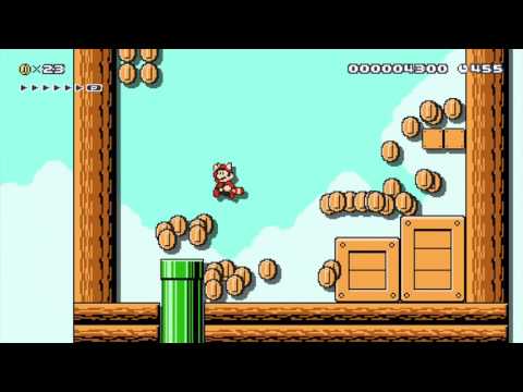 Super Mario Maker Levels - P-Switch Fortress
