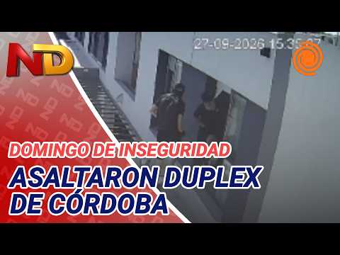 “La banda de los housing”: TRES ROBOS en pocas horas y todo quedó GRABADO