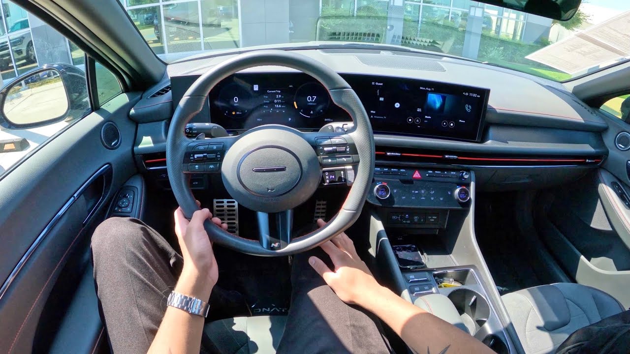 2025 Hyundai Sonata N Line - POV Test Drive