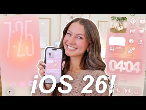 *iOS 26* iphone customization + organization tips/tricks! MUST DO!