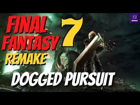 Final Fantasy 7 Remake PS4 Walkthrough Gameplay Part 5 - Dogged Pursuit