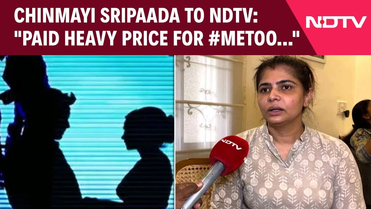 Hema Committee Report | Singer Chinmayi Sripaada To NDTV: "Paid Heavy Price For #MeToo Allegations"
