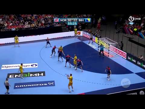 JOSIP PERIĆ | Amazing goal vs Norway | EHF EURO 2020