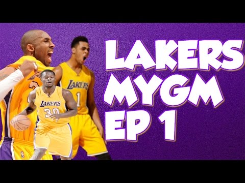 BEGINNING! NBA 2k16: Lakers MyGM- Ep.1