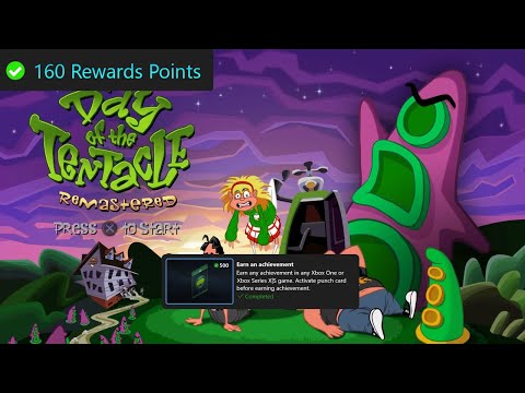 Microsoft Rewards Weekly Set Guide, Earn 3 Achievements - Day of the Tentacle Remastered Part 4