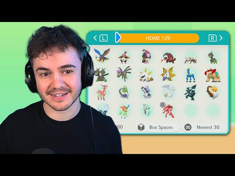 I Organized My Gen 5 Shiny Living Dex in Pokemon HOME