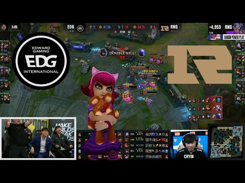 RNG Beat EDG With Annie Mid Lane!! - RNG vs EDG Game 4