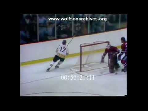 5/12/1977 Montreal Canadiens at Boston Bruins Stanley Cup Final Game 3 highlights