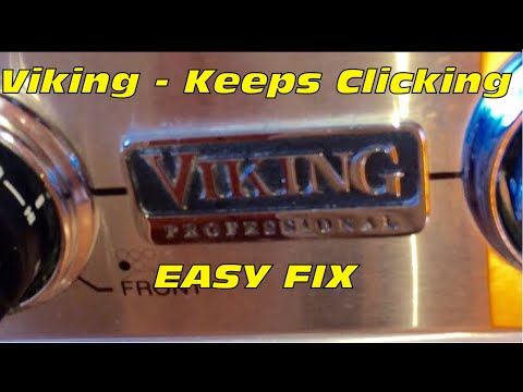 ✨ Viking Stovetop Keeps Clicking - Easy 5 Minute FIX ✨