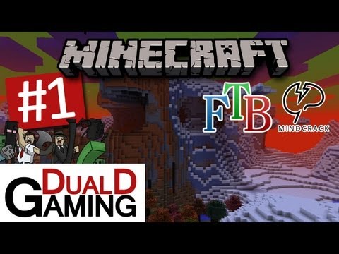 DualDGaming Spelar Minecraft - Feed The Beast - MindCrack Pack - #1