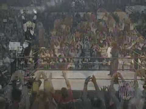 (6.2.1997) Road to GAB '97 Part 6 - A video package promoting DDP vs. Savage at GAB