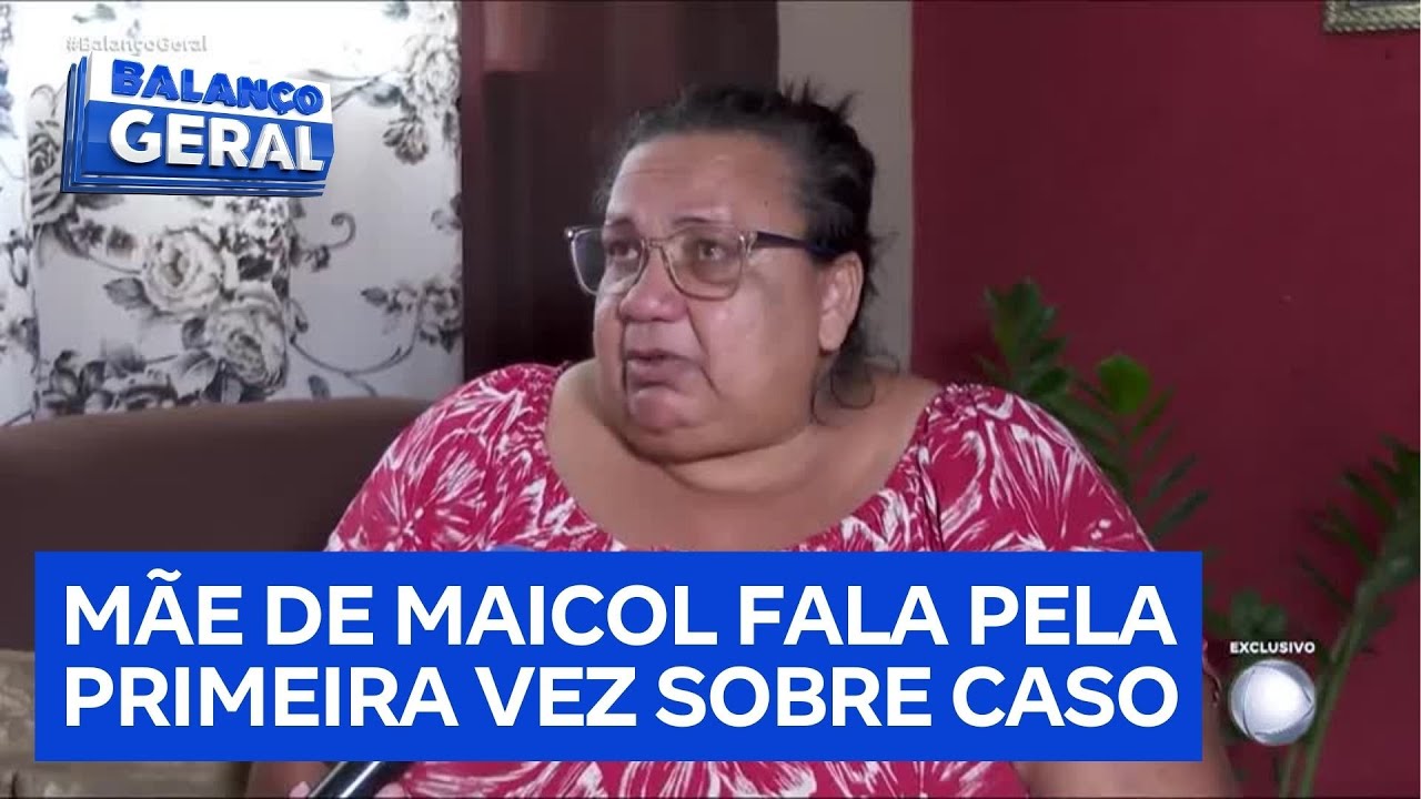 Exclusivo: mãe de Maicol, único suspeito preso pela morte de Vitória, fala pela primeira vez
