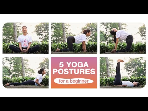 5 yoga postures for a beginner