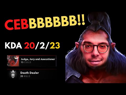 CEB AXE IS BACK! 20 KILLS! 13 CULLS |#dota2 #axe #dotamemes