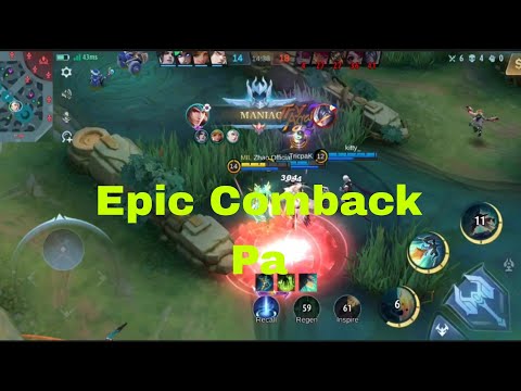 Zhao Zilong Top 2 Supreme Maniac Epic Come Back ♥️