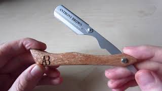 Anthony Brown Rasiermesser Shavette (Finger weg!)