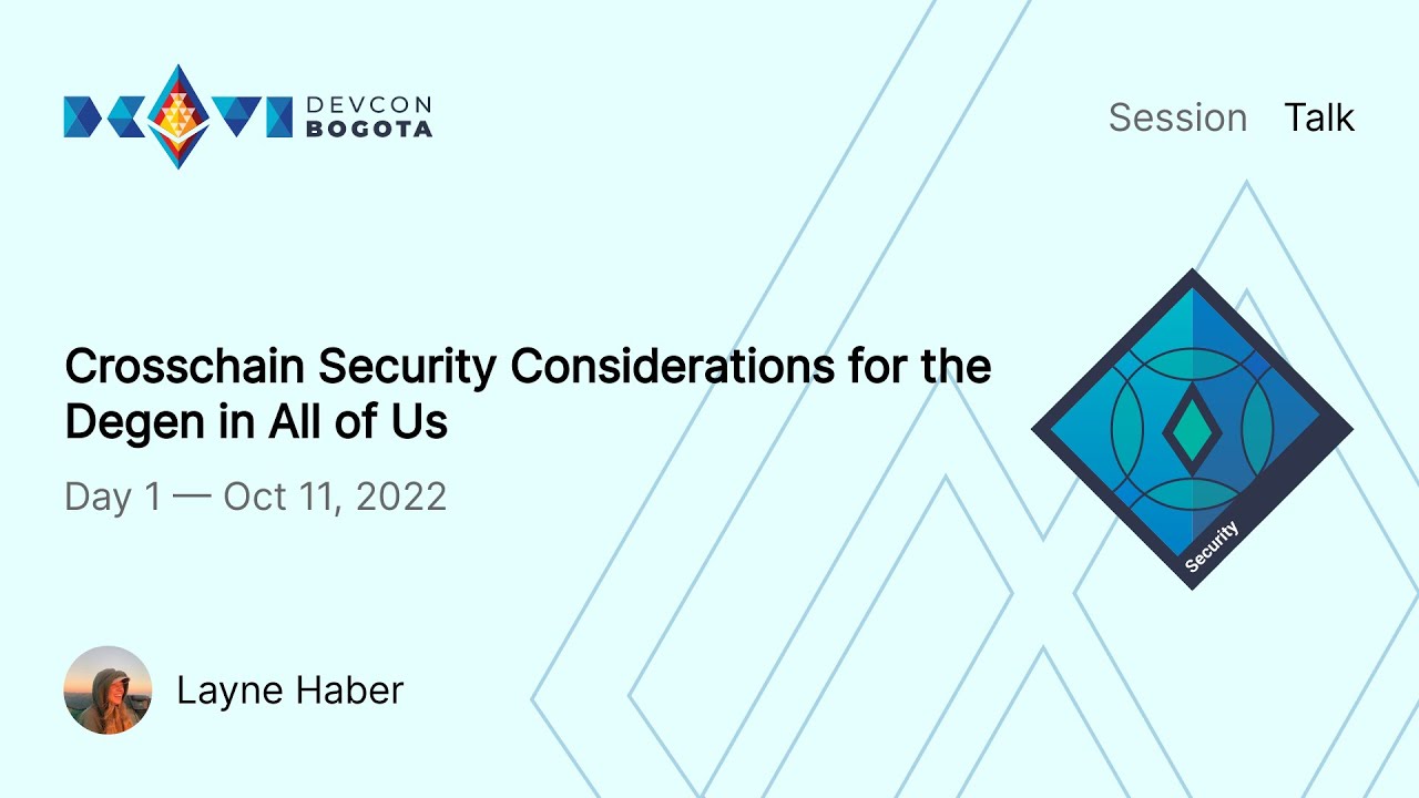 Crosschain Security Considerations for the Degen in All of Us preview