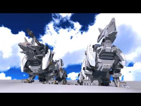 ゾイドオリジナル動画Vol.１「ミラージュフォックス」極地戦PV