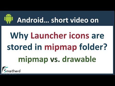 Android mipmap vs drawable folder Why we use mipmap instead of drawable to store Launcher icons