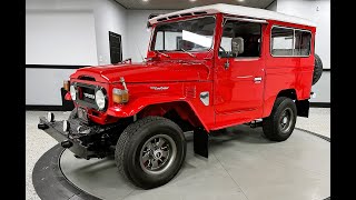 Video Thumbnail for 1979 Toyota Land Cruiser FJ43
