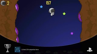 Cazzarion: Astro Bouncer ~ Collect 20 turquoise stars Trophy