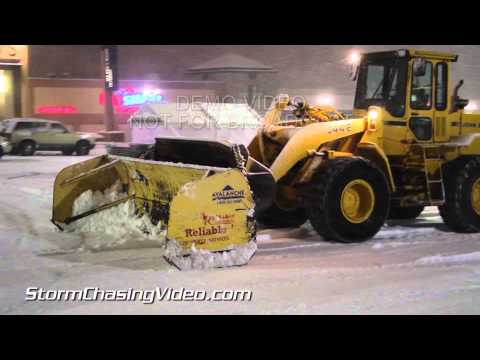 2/20/2014 Twin Cities Overnight Blizzard Footage