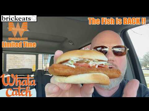 Whataburger’s Whatacatch Is BACK (Limited Time!) Worth the Comeback? 🤠🐟