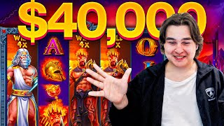 MASSIVE $40,000 WIN on Zeus vs Hades!