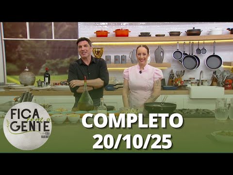 Fica com a Gente: Caponata de berinjela; Bolo torta de limão e mais (20/10/25) | Completo