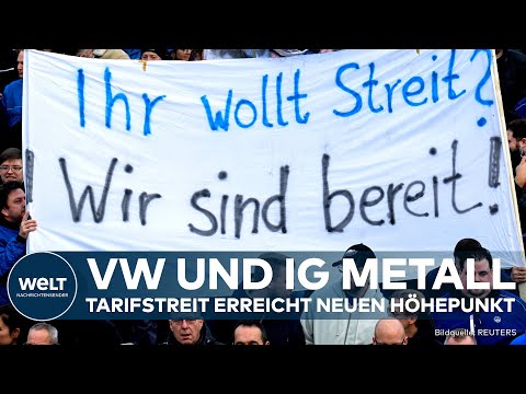 VOLKSWAGEN: "Keine Einigung!" Längste Tarifrunde mit IG Metall bleibt ohne Ergebnis