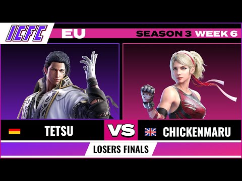Chickenmaru (Lidia) vs Tetsu (Claudio): Losers Finals ICFC Tekken 7 Season 3 Week 6