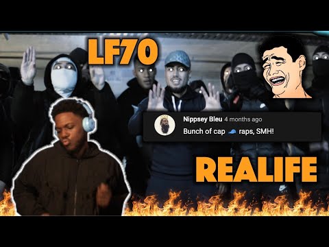 LF70 DON'T MISS BUT THE COMMENTS HAD ME WEAK 😭 || REACTING TO LF70 - REALIFE (Official Music Video)