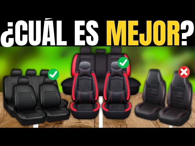 Vídeo relacionado con Upgrade4cars Fundas Asientos Set Universal Versión 2026 | Protectores Delanteros y Trasero | Accesorios Coches Interior Decoración