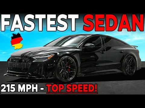 9 GERMAN SEDANS That Are FASTER Than Supercars (2026)