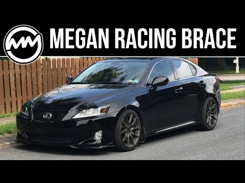 Megan Racing Strut Tower Brace Install - 2007 Lexus IS 350