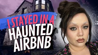 I STAYED IN A HAUNTED AIRBNB + KYLIE MAKEUP by Kat Sketch