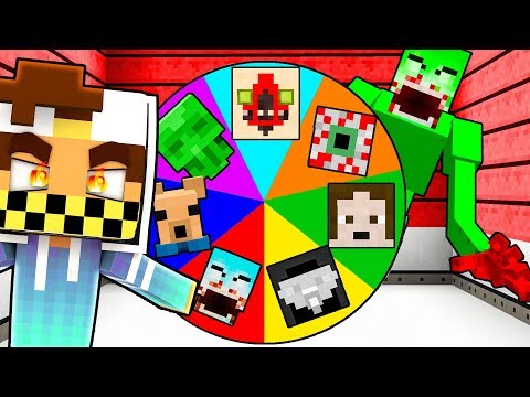 MIO FIGLIO GIRA LA RUOTA DELLA FORTUNA DEGLI SCP - Minecraft ITA