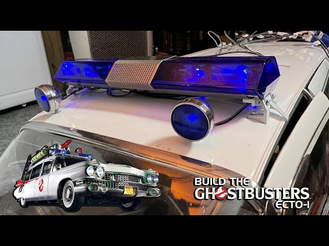 Build the Ghostbusters Ecto-1 - Part 127,128,129 and 130 - Finishing the Gurney and Light Bars