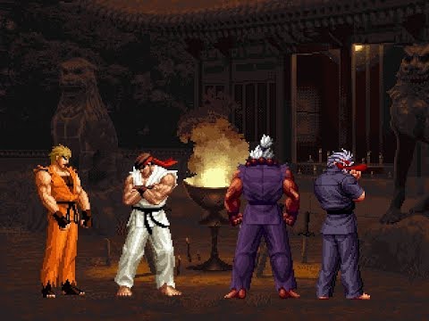 [SvCC] Ryo Sakazaki & Ryu vs Mr. Karate & Shin Akuma