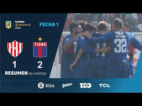 #TorneoBinance | Fecha 1 | resumen de Unión - Tigre