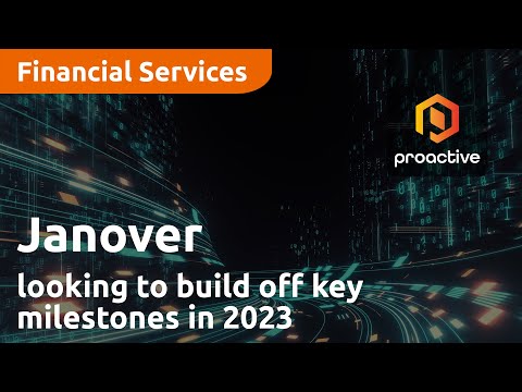 Janover looking to build off key milestones in 2023 including its debut on the Nasdaq