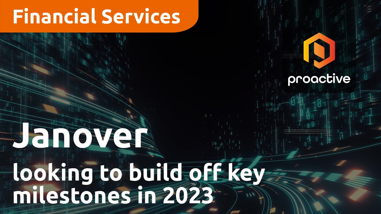 Janover looking to build off key milestones in 2023 including its debut on the Nasdaq