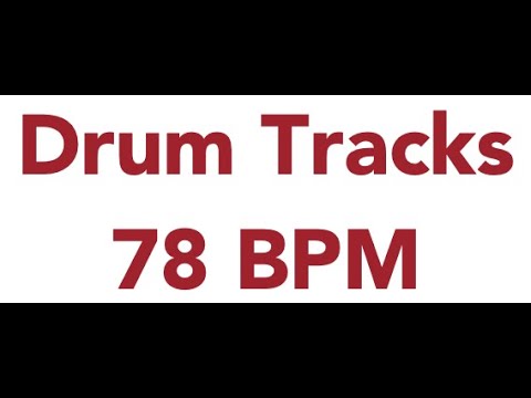 78 BPM Drum Track