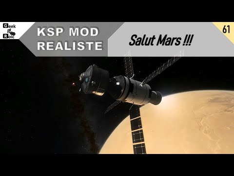 #61 KSP MOD REALISTE -  SALUT MARS !!!